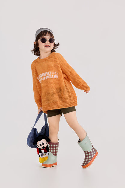 Crochet Style Loose Top かぎ針編み風 ルーズプルオーバー【mh0012391】 HEY BOOBII