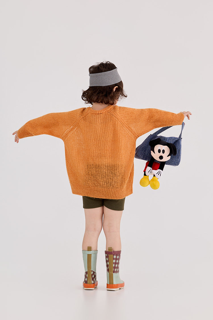 Crochet Style Loose Top かぎ針編み風 ルーズプルオーバー【mh0012391】 HEY BOOBII