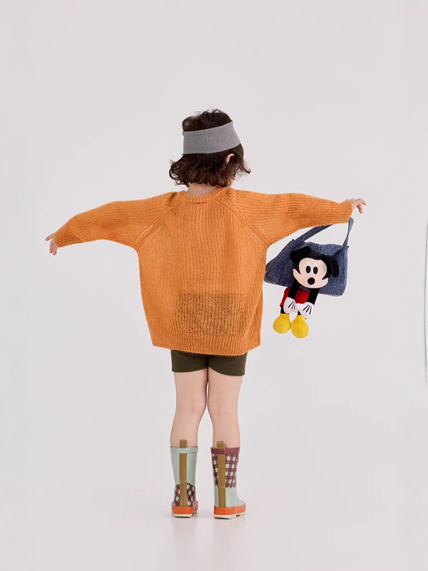 Crochet Style Loose Top かぎ針編み風 ルーズプルオーバー【mh0012391】 mamahalo shop