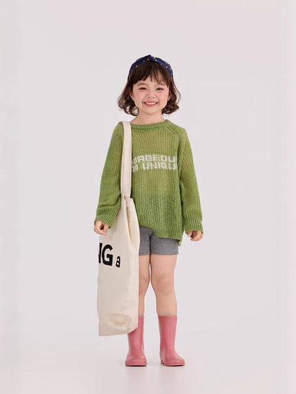 Crochet Style Loose Top かぎ針編み風 ルーズプルオーバー【mh0012391】 mamahalo shop