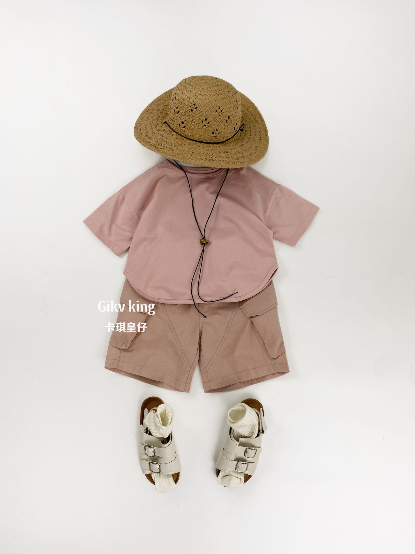 Curved Hem Solid Short Sleeve T-shirt クルーネック 無地 半袖Tシャツ【mh0012830】 Gikv king 半袖Tシャツ