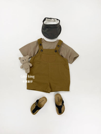 Curved Hem Solid Short Sleeve T-shirt クルーネック 無地 半袖Tシャツ【mh0012830】 Gikv king 半袖Tシャツ