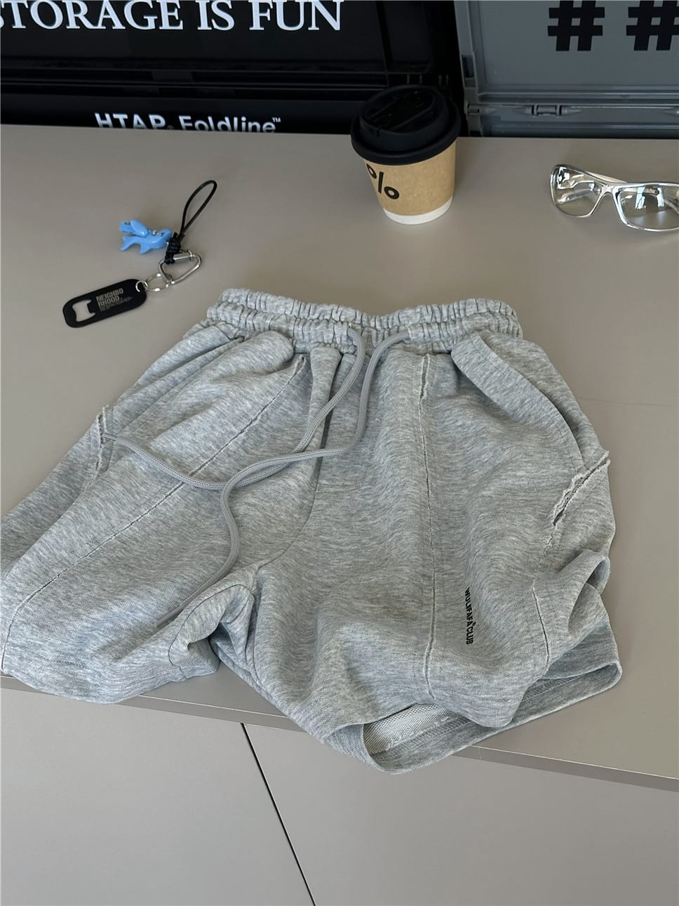 Curved Seam Shorts カットオフデザイン ハーフパンツ【mh0012963】 snidols