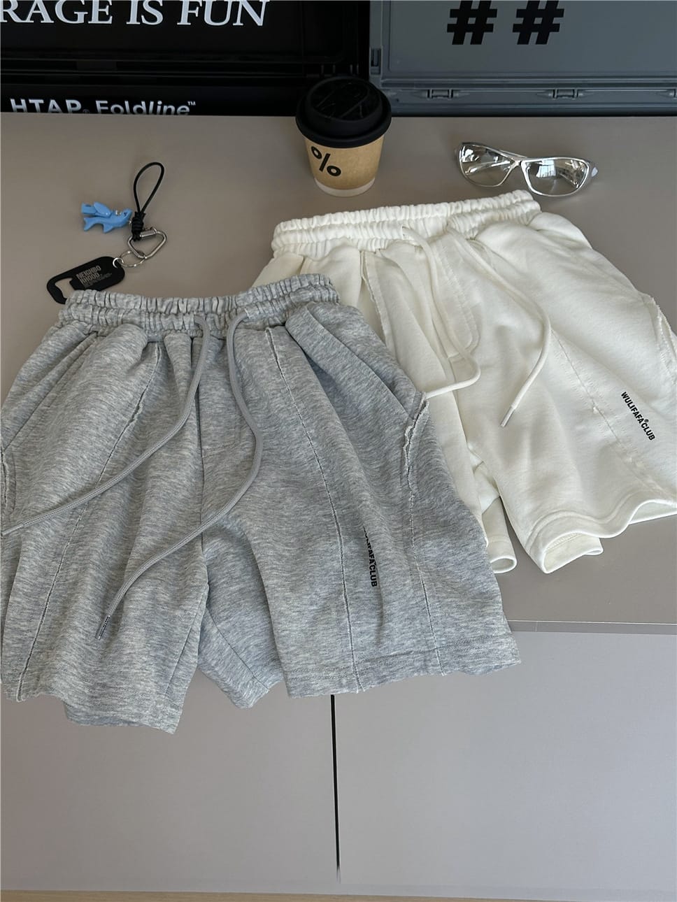 Curved Seam Shorts カットオフデザイン ハーフパンツ【mh0012963】 snidols