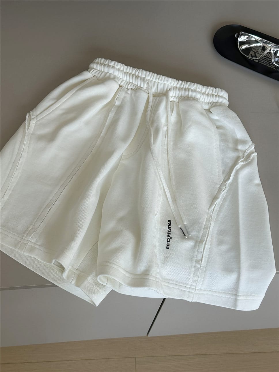 Curved Seam Shorts カットオフデザイン ハーフパンツ【mh0012963】 snidols
