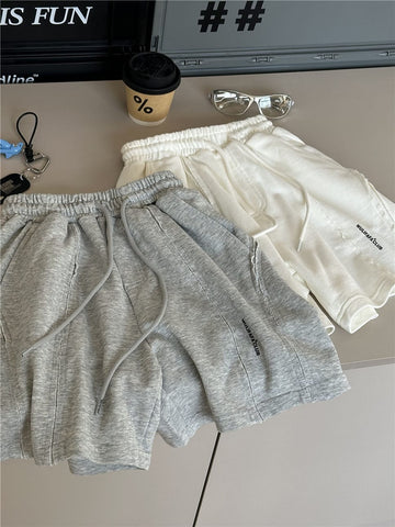 Curved Seam Shorts カットオフデザイン ハーフパンツ【mh0012963】 snidols