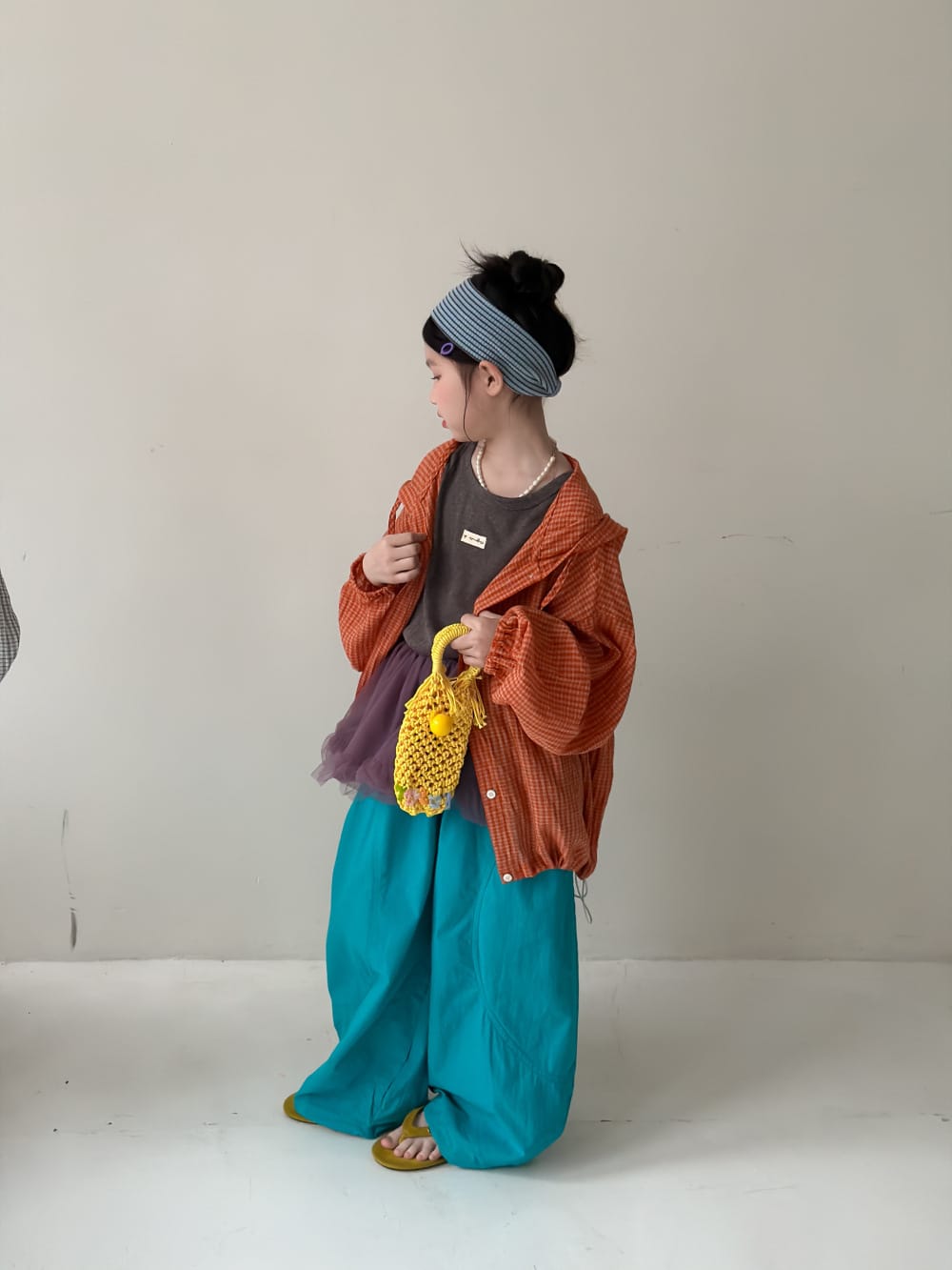 Curved Silhouette Pants コクーン ロングパンツ【mh0013135】 KUMAI.KIDS ロングパンツ・スウェットパンツ