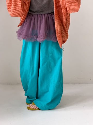 Curved Silhouette Pants コクーン ロングパンツ【mh0013135】 KUMAI.KIDS ロングパンツ・スウェットパンツ