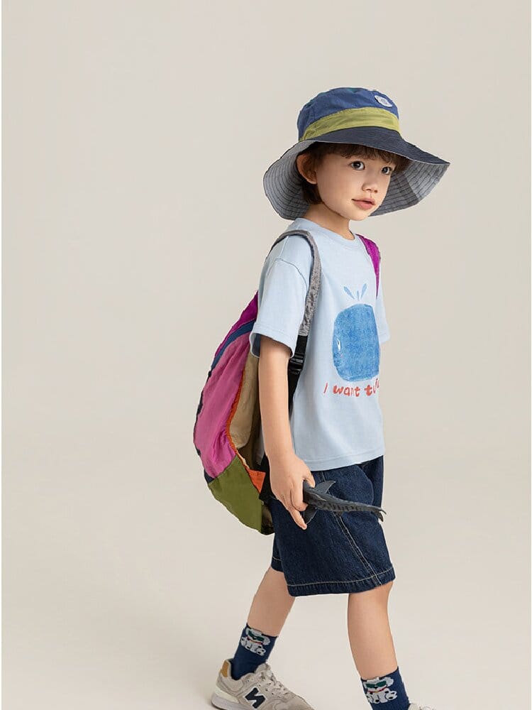 Cute Animal Graphic Cotton T-shirt アニマル プリント コットン Tシャツ【mh0012741】 YoehYaul 半袖Tシャツ