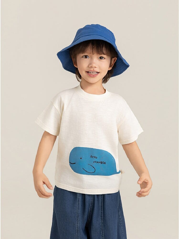 Cute Animal Graphic Cotton T-shirt アニマル プリント コットン Tシャツ【mh0012741】 YoehYaul 半袖Tシャツ