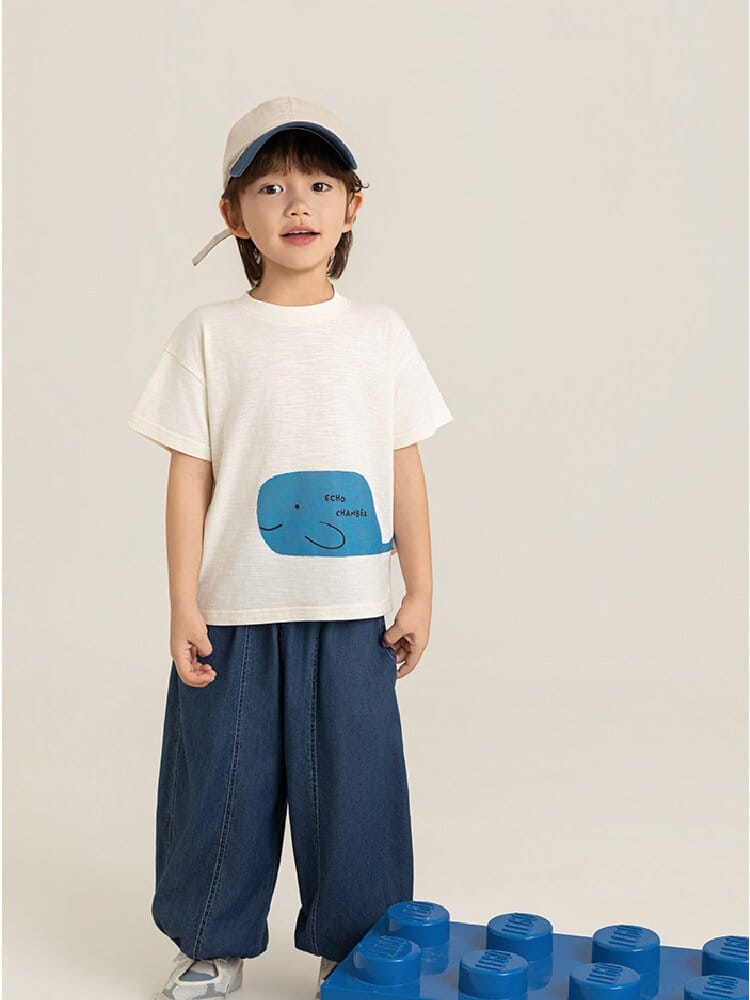 Cute Animal Graphic Cotton T-shirt アニマル プリント コットン Tシャツ【mh0012741】 YoehYaul 半袖Tシャツ
