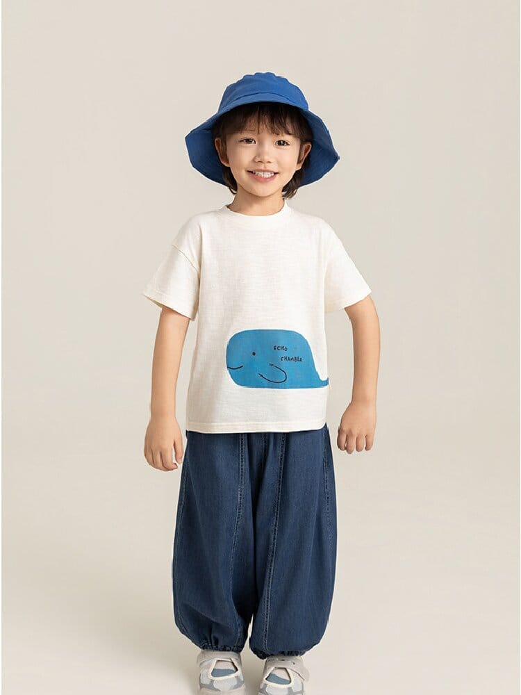Cute Animal Graphic Cotton T-shirt アニマル プリント コットン Tシャツ【mh0012741】 YoehYaul 半袖Tシャツ