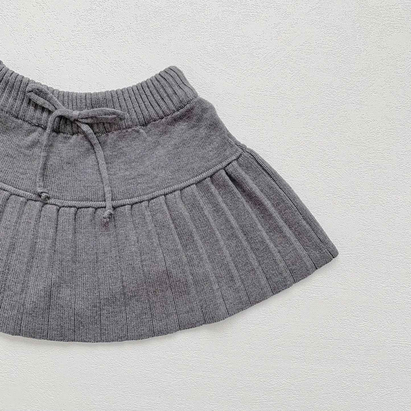 スカート ベビーキッズスカート ニットプリーツスカート 2カラー【mh0006726】