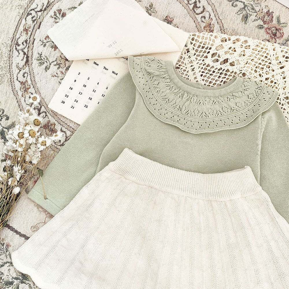 ブルマパンツ Knitted Ruffle Skirt Bloomer ニット フリルスカート ブルマ【mh0012149】
