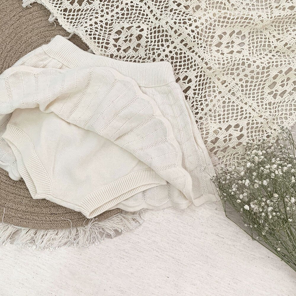 ブルマパンツ Knitted Ruffle Skirt Bloomer ニット フリルスカート ブルマ【mh0012149】