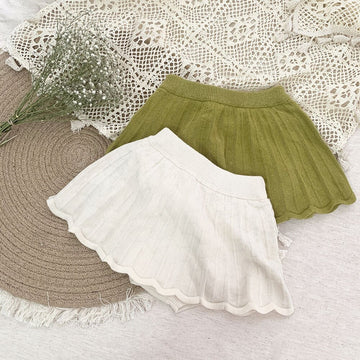 ブルマパンツ Knitted Ruffle Skirt Bloomer ニット フリルスカート ブルマ【mh0012149】