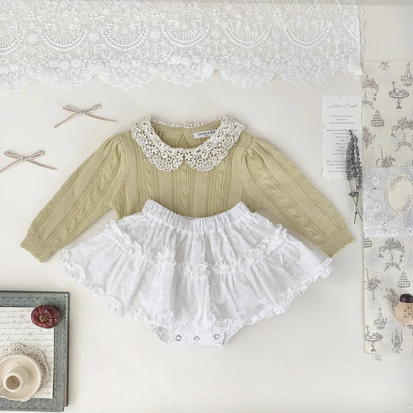 スカート ベビーキッズパンツ フリルパンツインスカート【mh0008915】