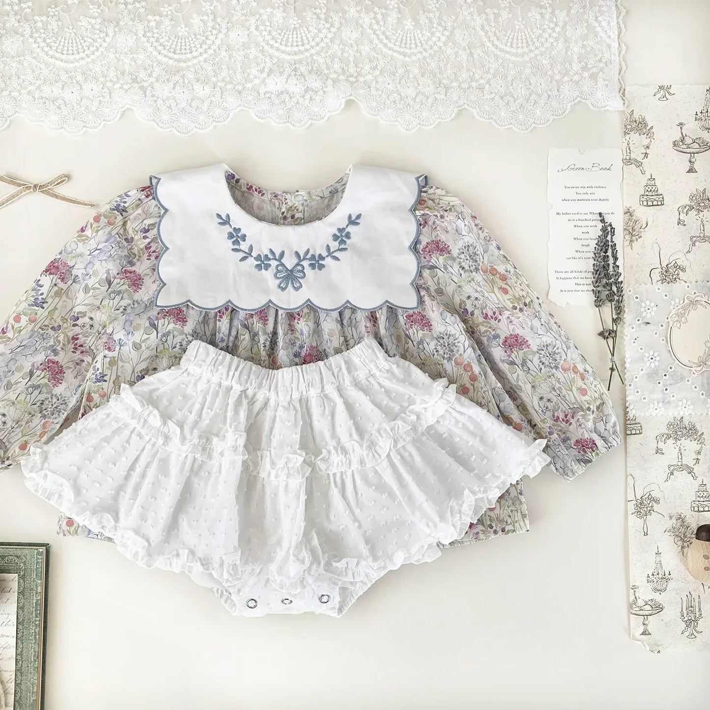 スカート ベビーキッズパンツ フリルパンツインスカート【mh0008915】