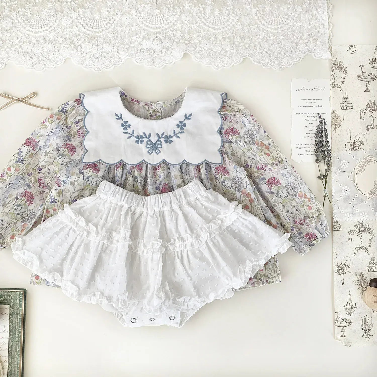 スカート ベビーキッズパンツ フリルパンツインスカート【mh0008915】