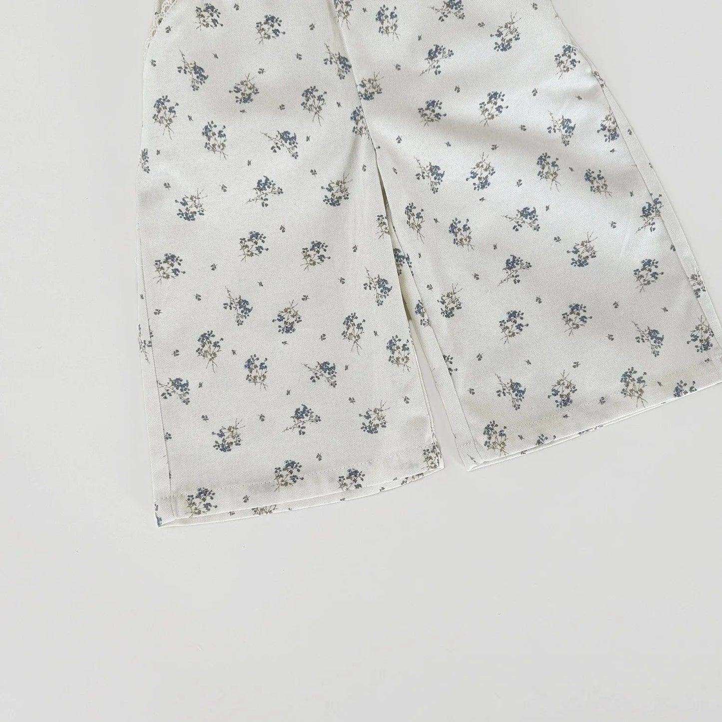 サロペットパンツ・サスペンダーパンツ ベビーキッズサロペット フラワー小花柄プリントサスペンダーパンツオーバーオール【mh0008916】