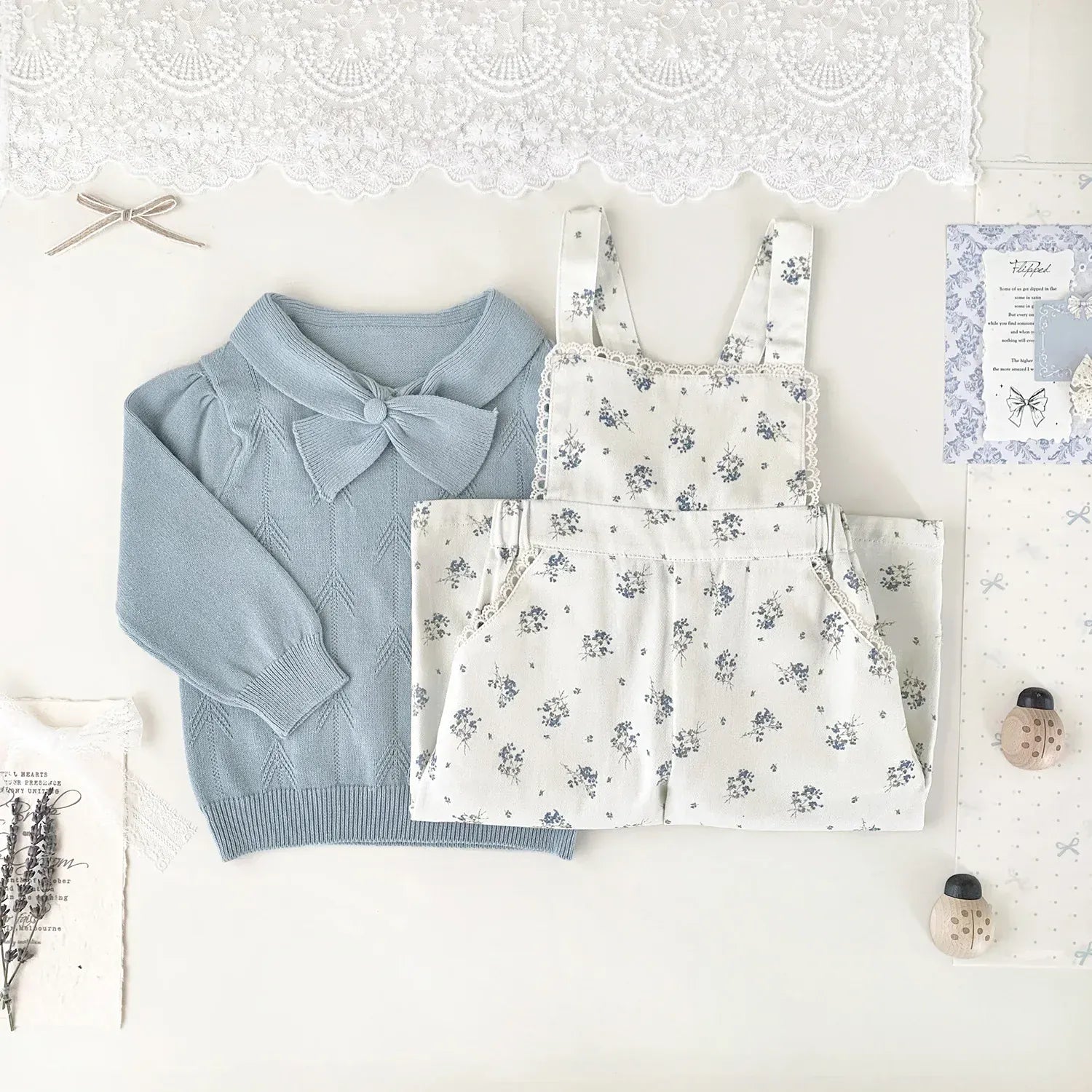 サロペットパンツ・サスペンダーパンツ ベビーキッズサロペット フラワー小花柄プリントサスペンダーパンツオーバーオール【mh0008916】