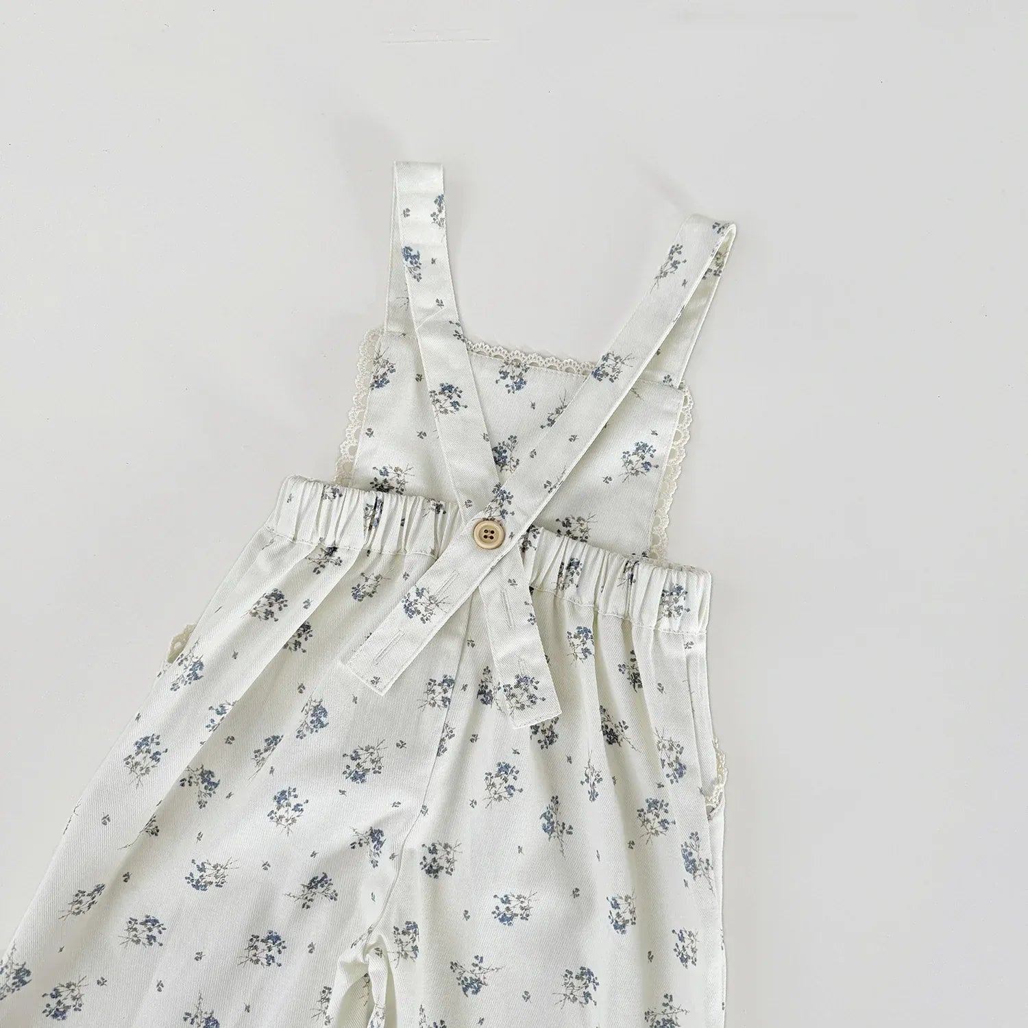 サロペットパンツ・サスペンダーパンツ ベビーキッズサロペット フラワー小花柄プリントサスペンダーパンツオーバーオール【mh0008916】