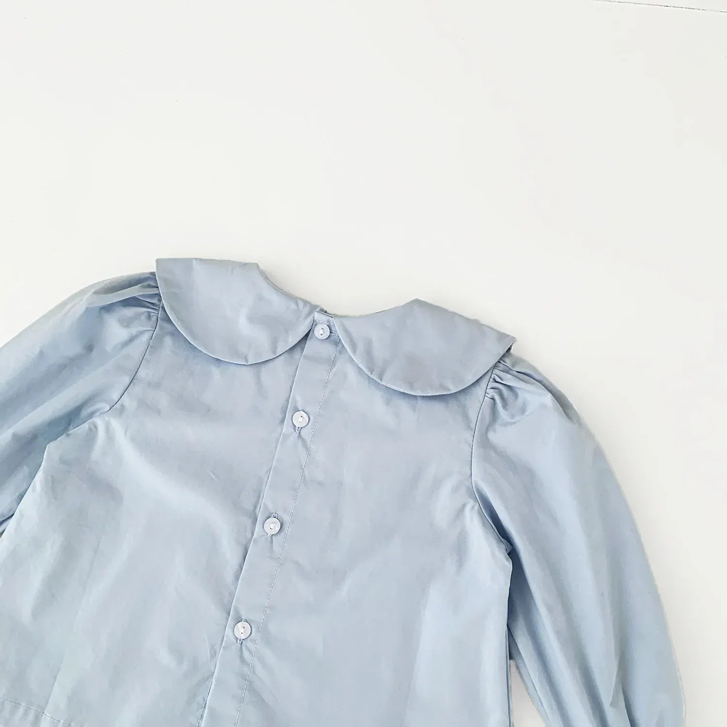 長袖シャツ・ブラウス ベビーキッズトップス リボン襟長袖パフスリーブブラウス【mh0008923】