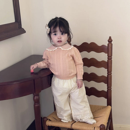 ニット・セーター ランタンスリーブ長袖カットソー【mh0009558】