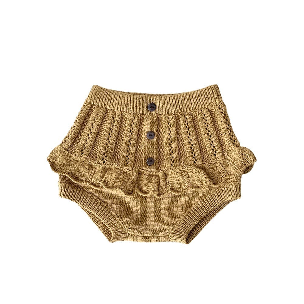 ブルマパンツ フリルレースニットブルマパンツ【mh0009798】