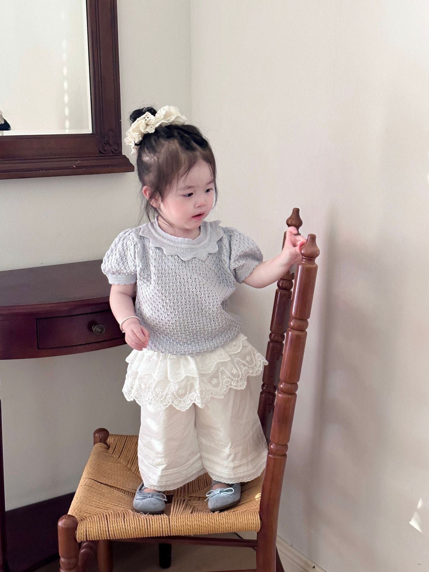 ロングパンツ・スウェットパンツ タックアクセントサマールーズパンツ【mh0010431】