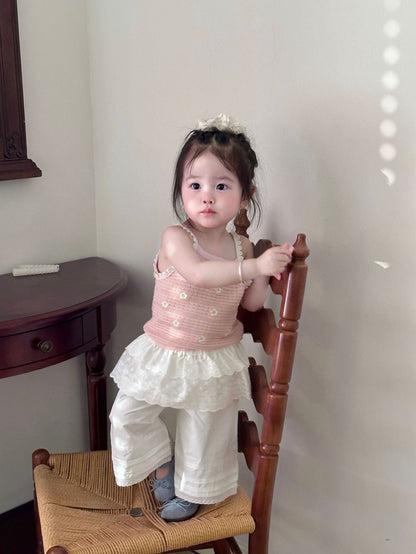 ロングパンツ・スウェットパンツ タックアクセントサマールーズパンツ【mh0010431】