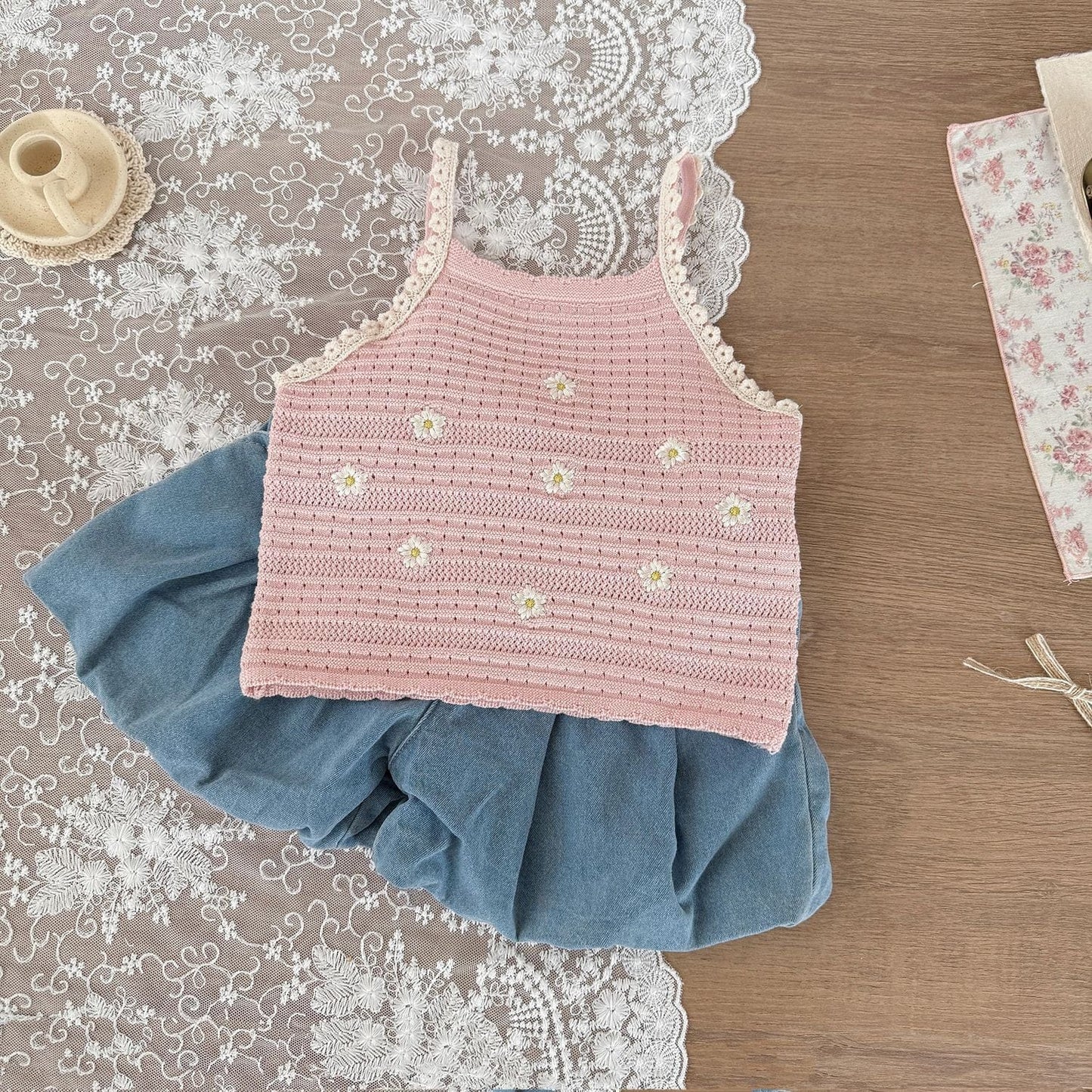 ハーフパンツ・ショートパンツ デニムバルーンショートパンツ【mh0010434】