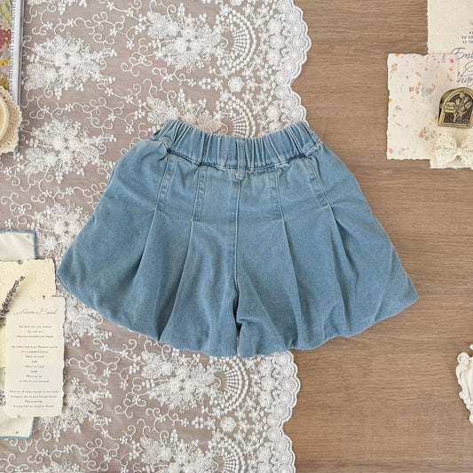 ハーフパンツ・ショートパンツ デニムバルーンショートパンツ【mh0010434】