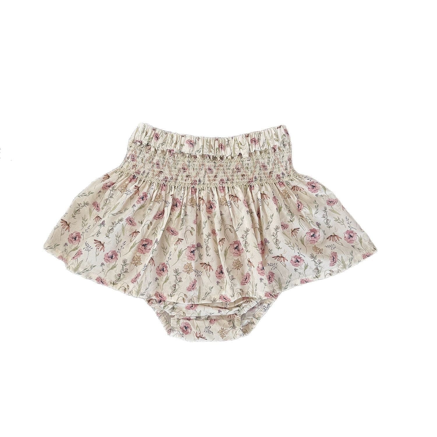 ブルマパンツ フラワープリントフリルブルマパンツ【mh0010439】