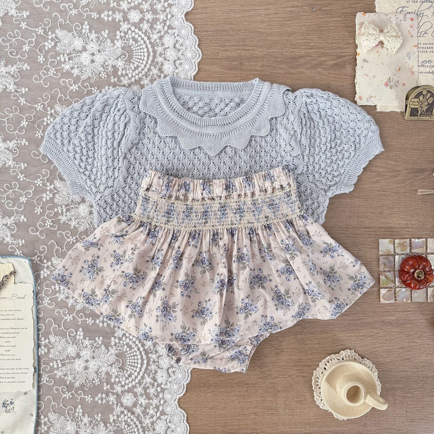 ブルマパンツ フラワープリントフリルブルマパンツ【mh0010439】