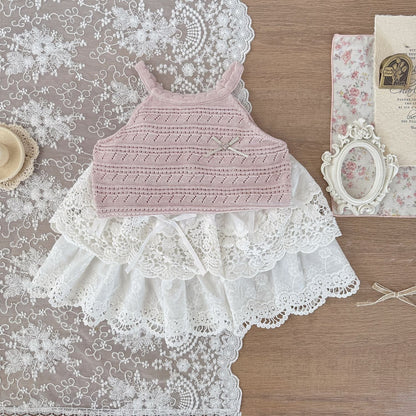 スカート レースリボンティアードスカート【mh0010440】