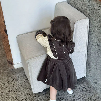 長袖シャツ・ブラウス ギャザー切り替え刺繍レース長袖ブラウス【mh0011151】