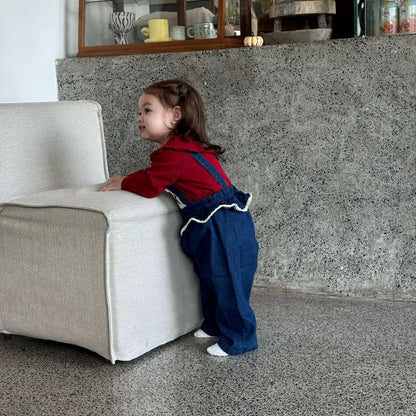 ニット・セーター 花柄レースフリル襟ニットプルオーバー【mh0011167】