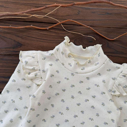 ロンパースセットアップ サスペンダーロンパース 手編み風 フラワーレース レースボンネット 帽子【mh0011504】