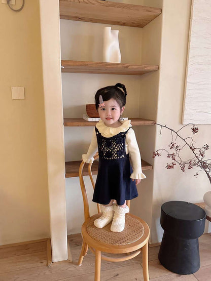 ニット・セーター 長袖フリルネックセーター ニット メロウフリル ラッフルカラー カットソー【mh0011518】