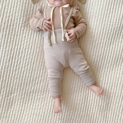 -ベビー サスペンダー レギンス パンツ【mh0000405】 - mamahalo shop - レギンスパンツ -  べビー服 - 子供服 - 男の子 - 女の子