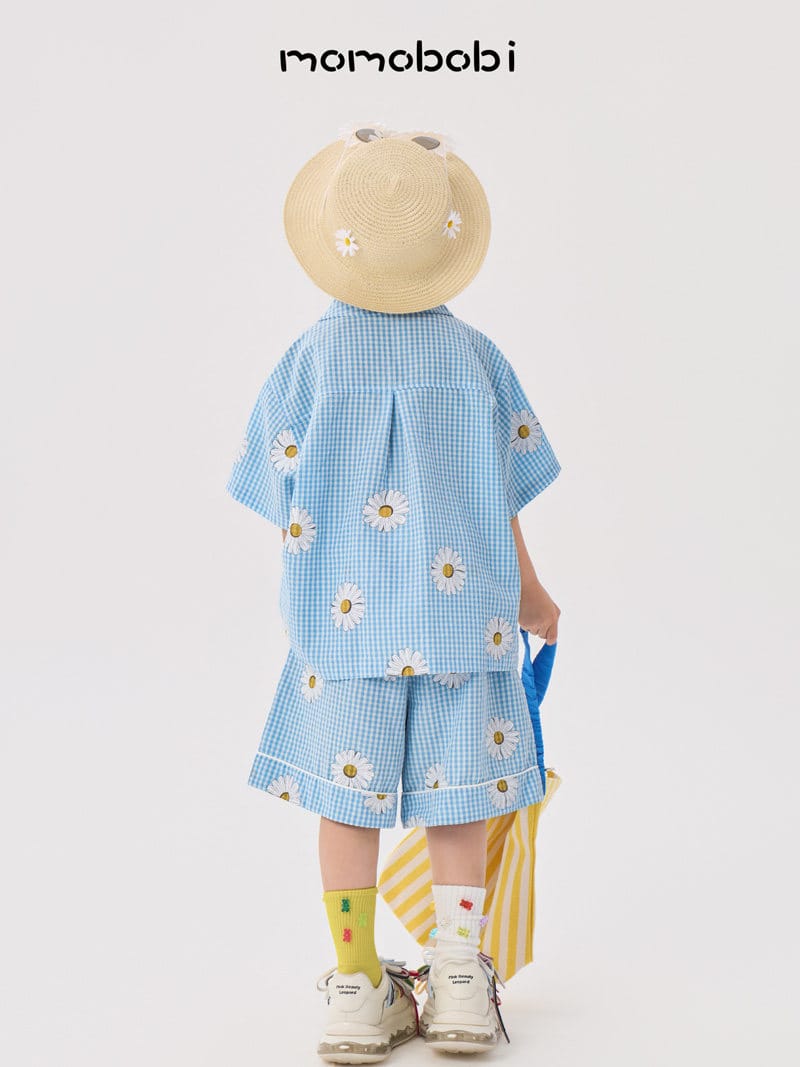 Daisy Floral Straw Hat デイジー 麦わら帽子【mh0013020】 Beige / One Size momobobi ベビー用帽子