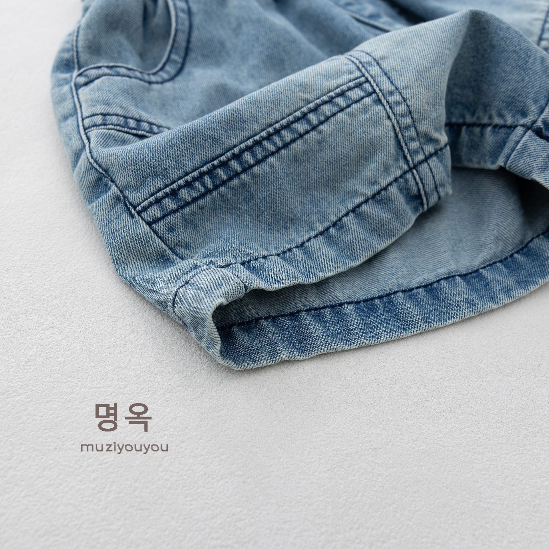 Denim Cargo Shorts カーゴポケット ショートパンツ【mh0013137】 명옥 muziyouyou ハーフパンツ・ショートパンツ