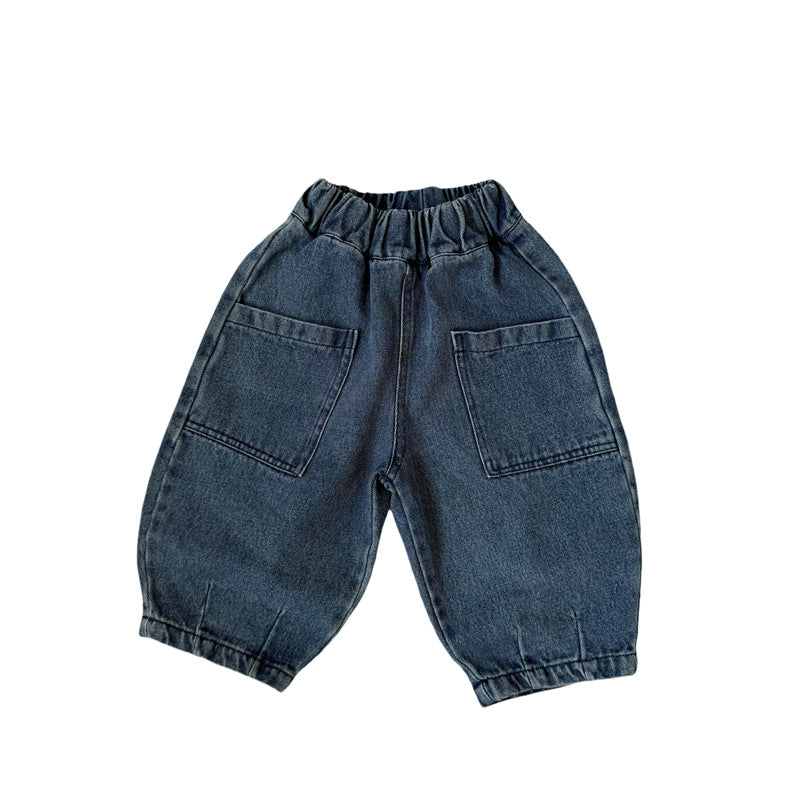 Denim Workwear Harlan Pants デニム ワークパンツ テーパードパンツ【mh0012267】 GL-Kids