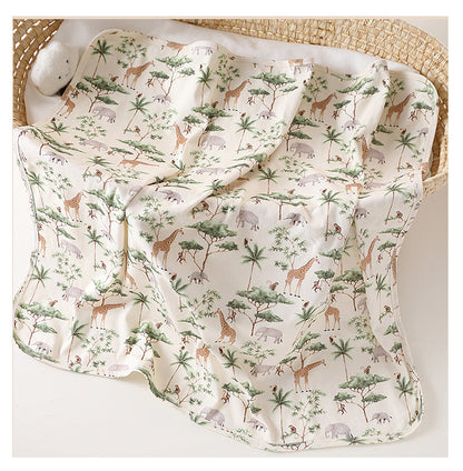 Double-Layer Gauze Blanket ダブルガーゼ ブランケット おくるみ【mh0012332】 Beitaoya