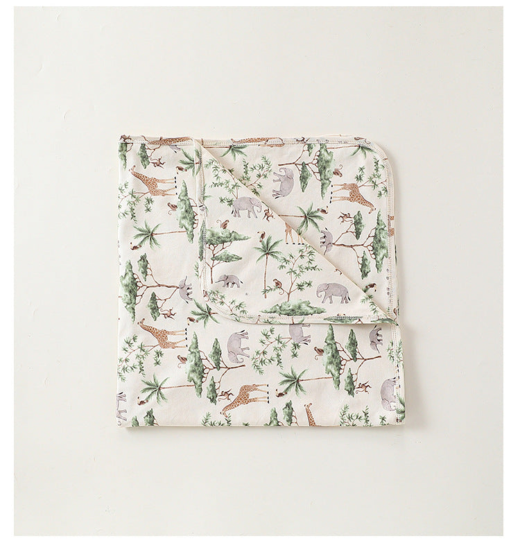 Double-Layer Gauze Blanket ダブルガーゼ ブランケット おくるみ【mh0012332】 Beitaoya