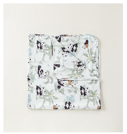 Double-Layer Gauze Blanket ダブルガーゼ ブランケット おくるみ【mh0012332】 Beitaoya