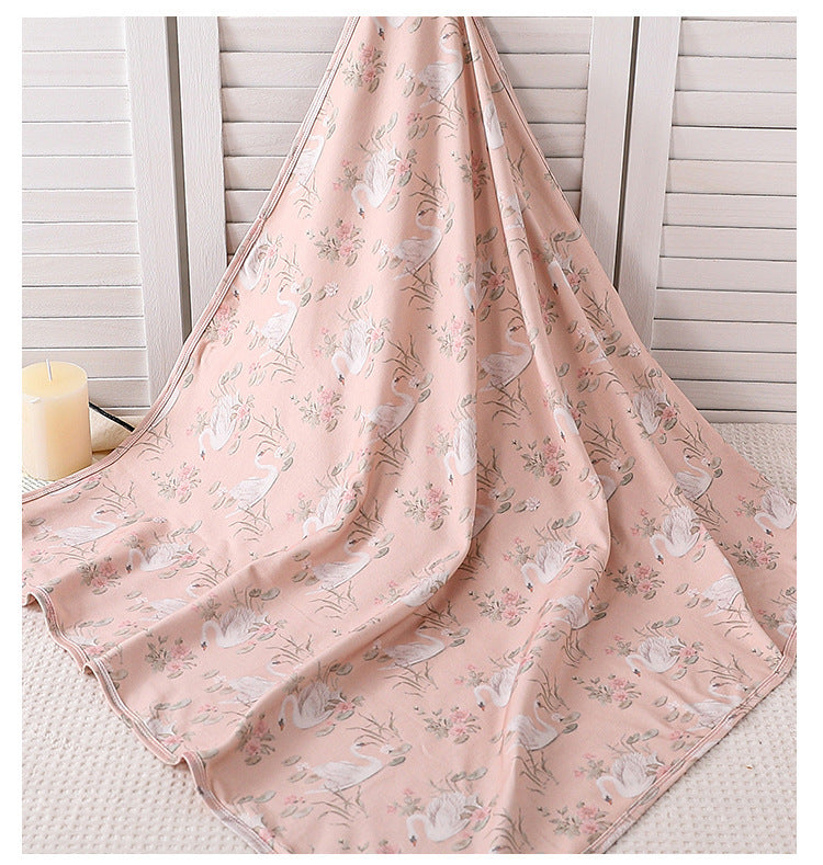 Double-Layer Gauze Blanket ダブルガーゼ ブランケット おくるみ【mh0012332】 Beitaoya