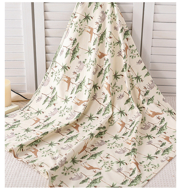 Double-Layer Gauze Blanket ダブルガーゼ ブランケット おくるみ【mh0012332】 Beitaoya
