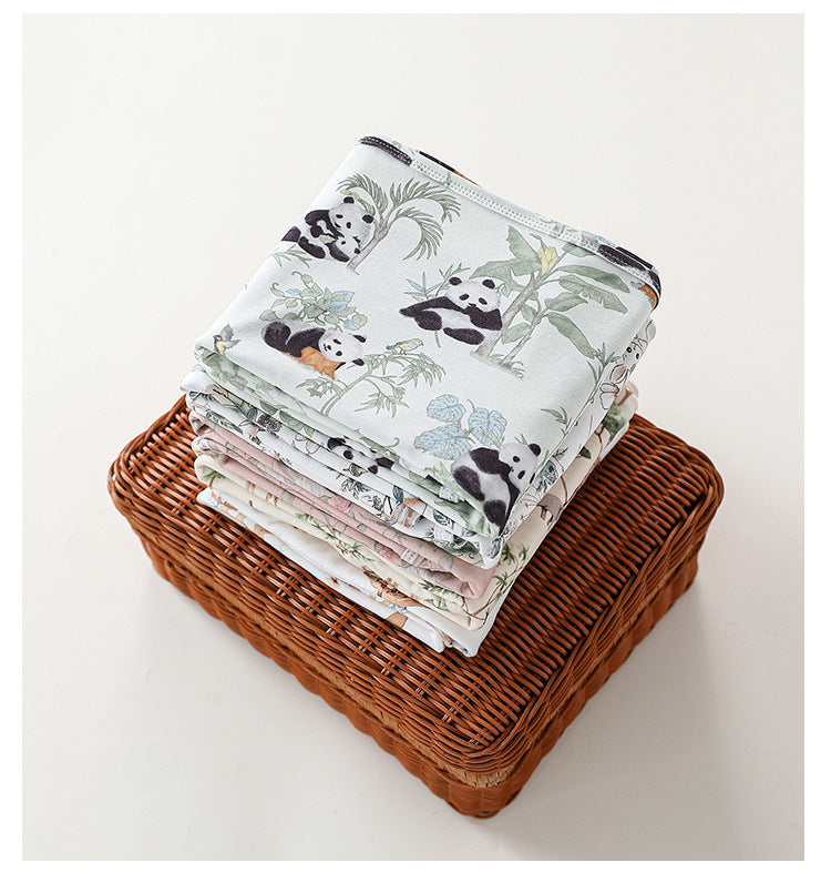 Double-Layer Gauze Blanket ダブルガーゼ ブランケット おくるみ【mh0012332】 Beitaoya